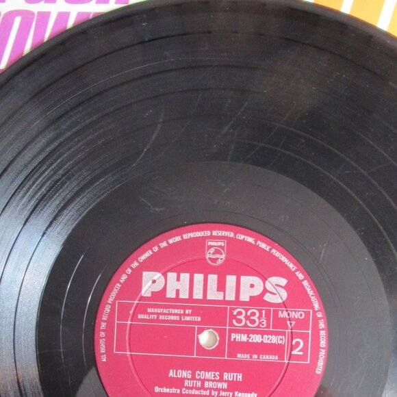Ruth Brown, Along Comes Ruth, Funk, Soul, Vintage, Vinyl, Album, 60s - Picture 5 of 9